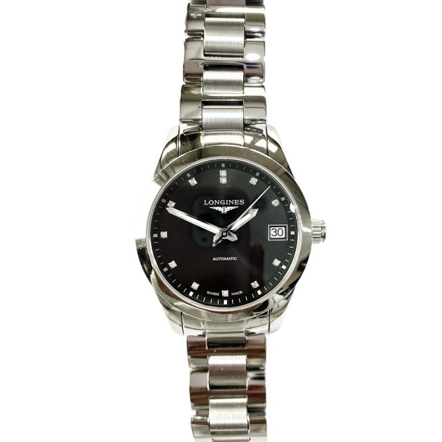 Longines, Conquest Classic, Black Diamond Dial, L2.385.4.58.6