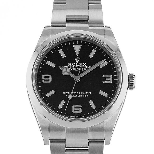 安い購入 Buy Genuine Dial Black - Watch 216570 II Explorer Rolex Used インテリア時計