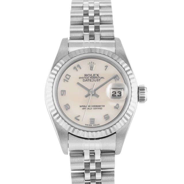 Rolex Lady-Datejust, 79174, Steel & Gold, Mother of Pearl Arabic Dial, Jubilee Bracelet, Watch Only