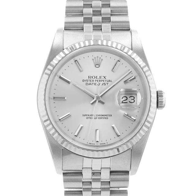 Buy Genuine Used Rolex Datejust 36 116200 Watch - Silver
