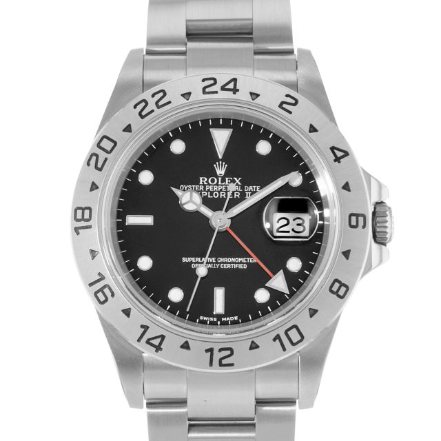 1995 Rolex Explorer II, 16570, 40mm, Steel, Black Dial, Oyster Bracelet, Watch Only