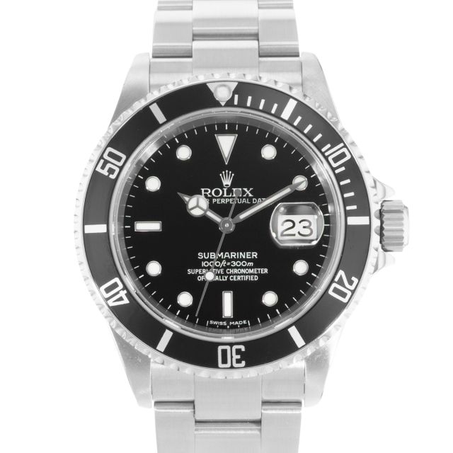 2007 Rolex Submariner Date, 16610, 40mm, Steel, Black Dial, Oyster Bracelet, Papers Only