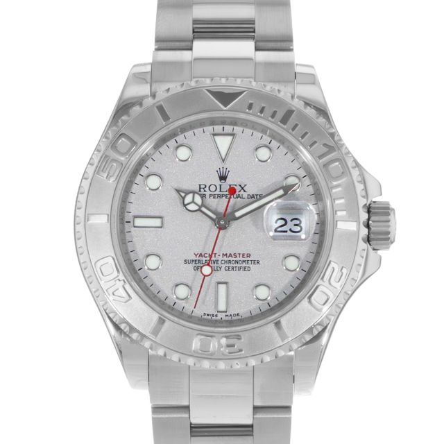 2007 Rolex Yacht-Master 40, 16622, Steel & Platinum, Platinum Dial, Oyster Bracelet, Papers Only