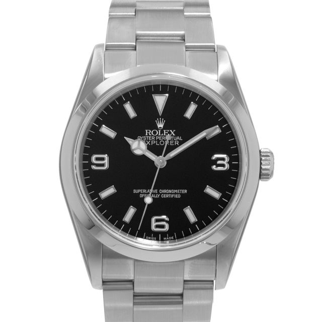 2006 Rolex Explorer, 114270, 36mm, Steel, Black Dial, Oyster Bracelet, Papers Only