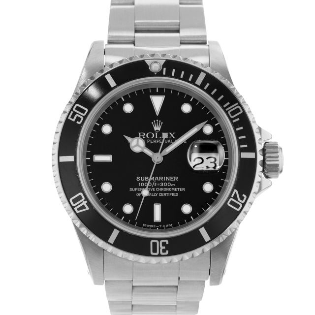 Rolex Submariner Date, 16610, 40mm, Steel, Black Dial, Oyster Bracelet, Watch Only