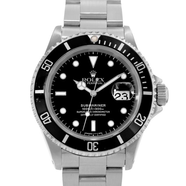 Rolex Submariner Date, 16610, 40mm, Steel, Black Dial, Oyster Bracelet, Watch Only