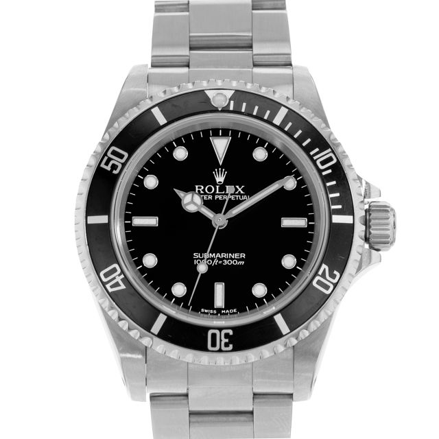 Rolex Submariner No-Date, 14060, 40mm, Steel, Black Dial, Oyster Bracelet, Watch Only
