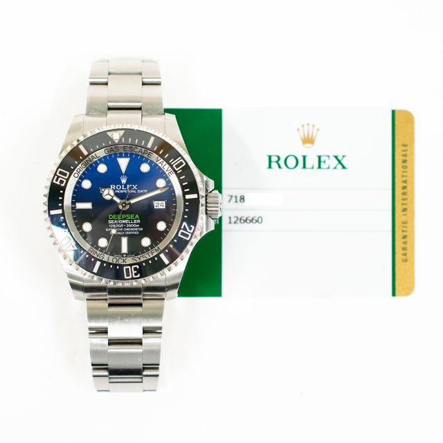 2019 Rolex Deepsea 126660 'James Cameron', 44mm, Steel, D-Blue Dial, Oyster Bracelet, Box & Papers