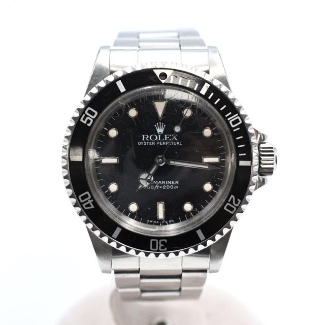 1989 Rolex Submariner No Date, 5513, 40mm, Steel, Black 'Glossy' Dial, Oyster Bracelet, Watch Only