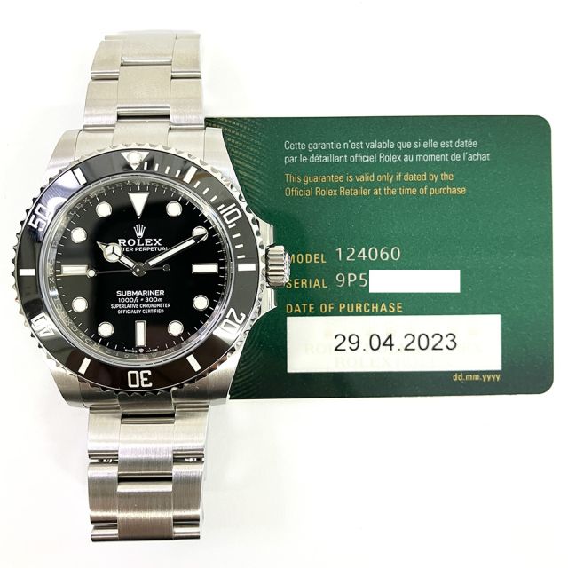 Buy Genuine Used Rolex Submariner Date 126610LN Watch Black Dial SKU 8090