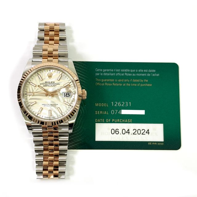 Buy Genuine Used Rolex Datejust 36 126281RBR Watch Slate Dial SKU 8388