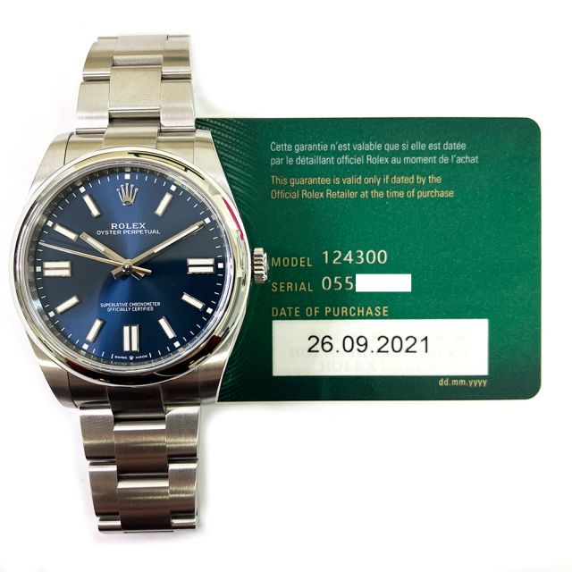 Buy Genuine Used Rolex Oyster Perpetual 36 126000 Watch - Turqouise ...