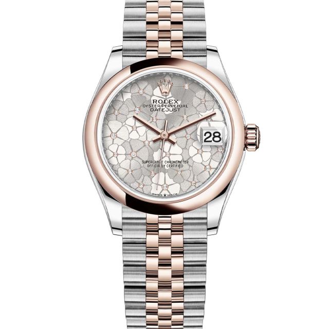 Buy Genuine Used Rolex Datejust 31 278344RBR Watch - Silver