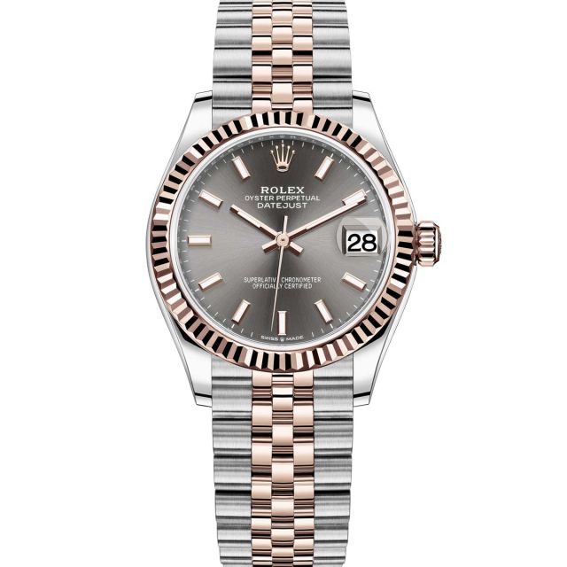 Buy Genuine Used Rolex Datejust 31 278274 Watch - Dark Grey