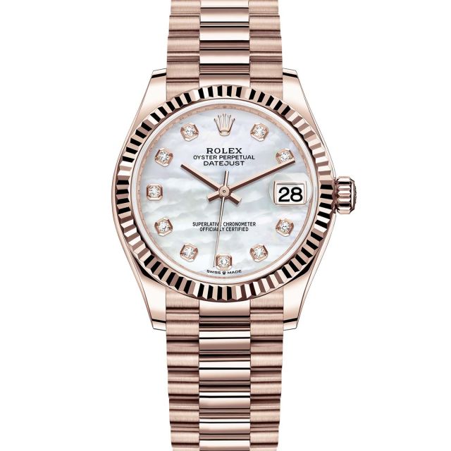 Rolex datejust pearl online face