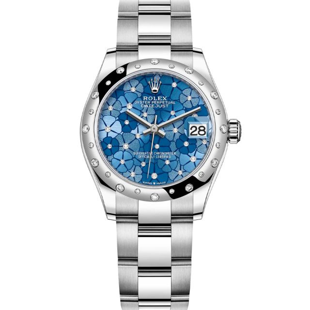 Buy Genuine Used Rolex Lady-Datejust 26 79174 Watch - Blue