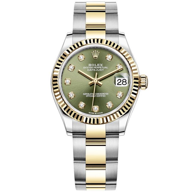 Buy Genuine Used Rolex Lady-Datejust 28 279171 Watch - Olive