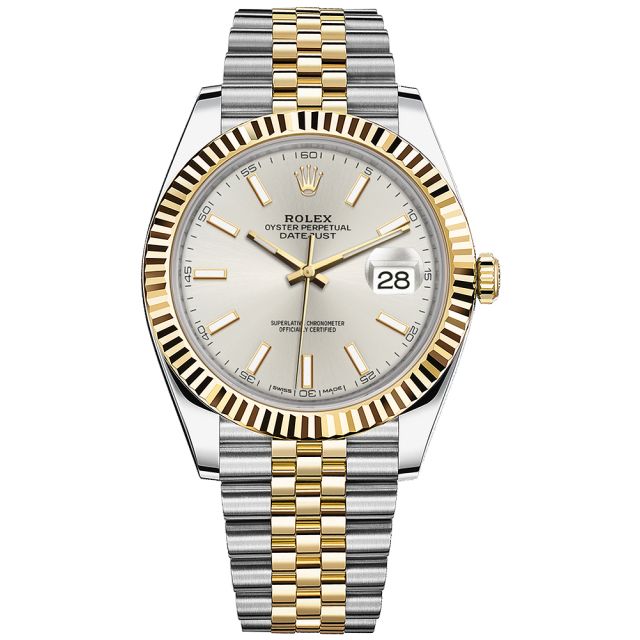 WTS] BNIB Rolex 126331 Datejust 41, Motif dial, Fluted bezel, Jubilee  bracelet, Everose Gold | WatchCharts