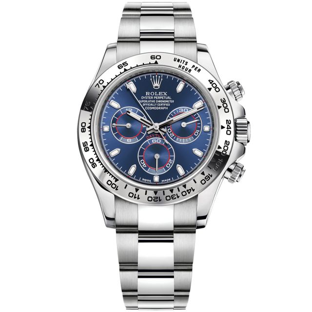 Rolex White Gold 116509 Blue Dial For Sale