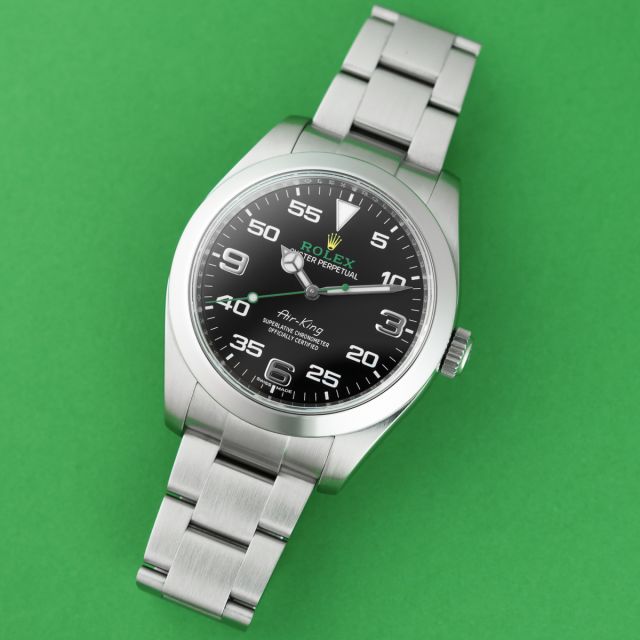 Rolex Air-King 116900, Stainless Steel, Black Arabic Dial, Oyster Bracelet