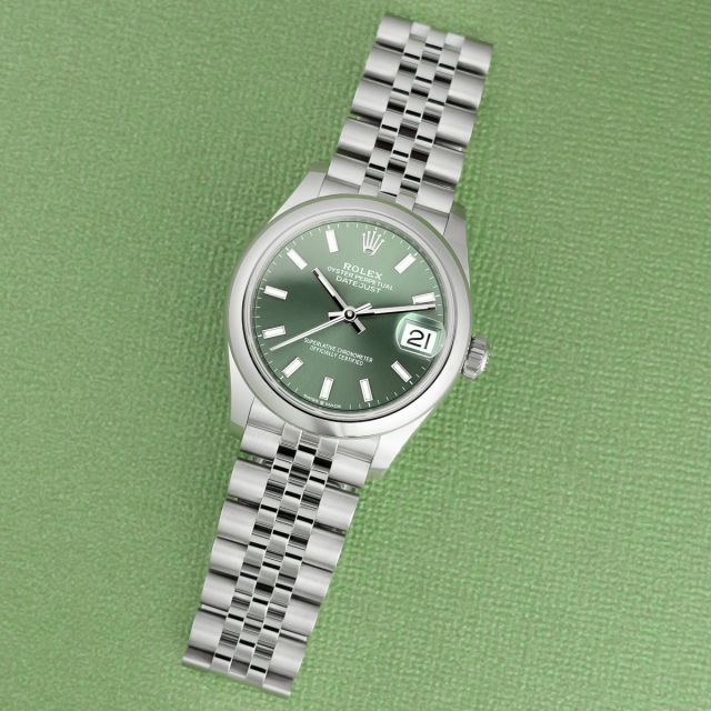 Buy Genuine Used Rolex Datejust 31 278278 Watch - Olive