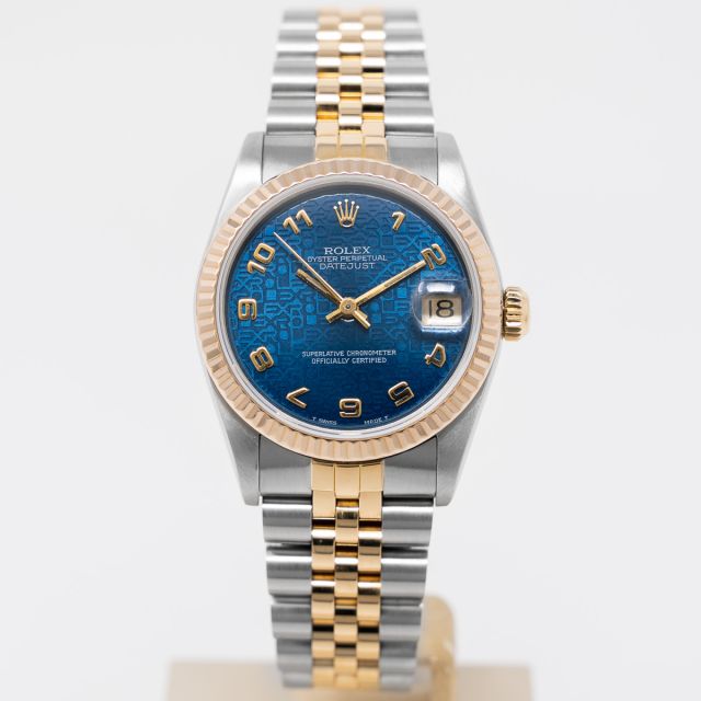 Rolex lady datejust 31 blue dial store