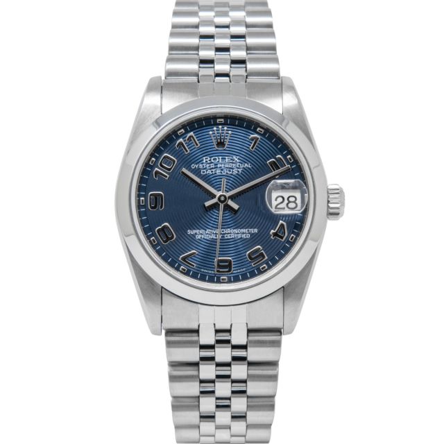 Rolex datejust women's blue dial top