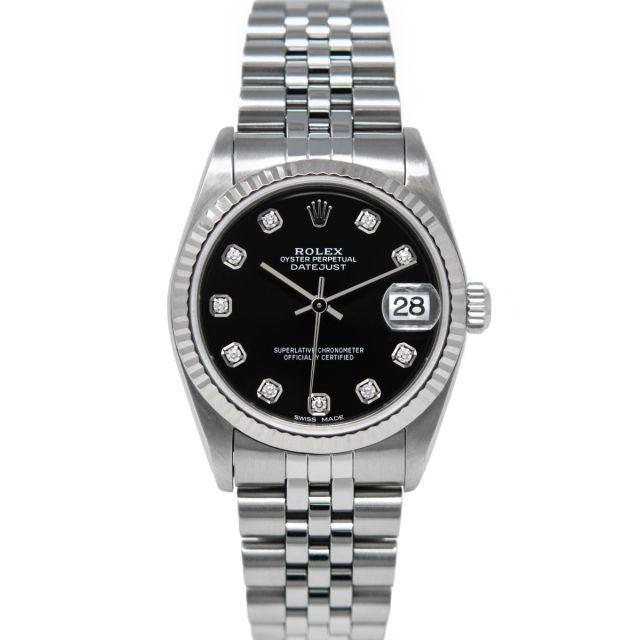 Buy Genuine Used Rolex Datejust 31 178273 Watch - Black Dial | SKU 5486 Buy Genuine Used Rolex Datejust 31 178273 Watch - Black Dial | SKU 5486