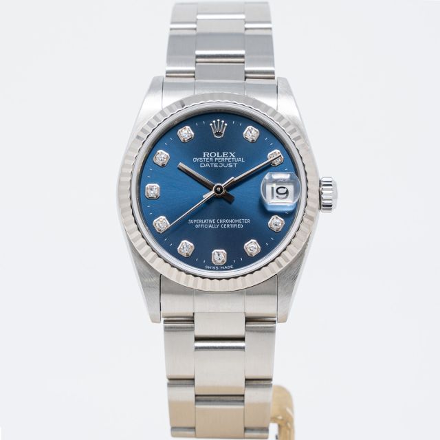 Rolex datejust 31 diamond best sale