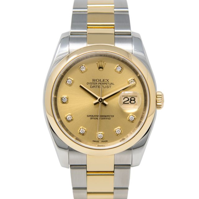 Buy Genuine Used Rolex Datejust 36 16203 Watch - Silver Dial