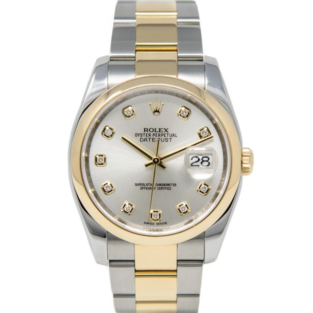 datejust 36 smooth bezel