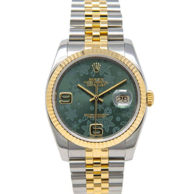 Buy Genuine Used Rolex Datejust 36 116203 Watch - Black Dial