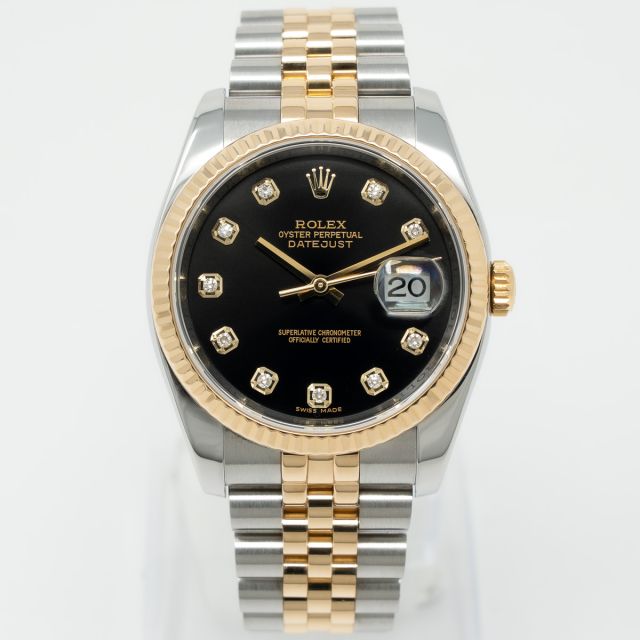 Buy Genuine Used Rolex Lady-Datejust 26 179160 Watch - Black