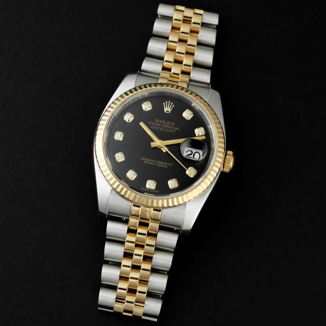 Buy Genuine Used Rolex Datejust 36 116233 Watch - Mother of
