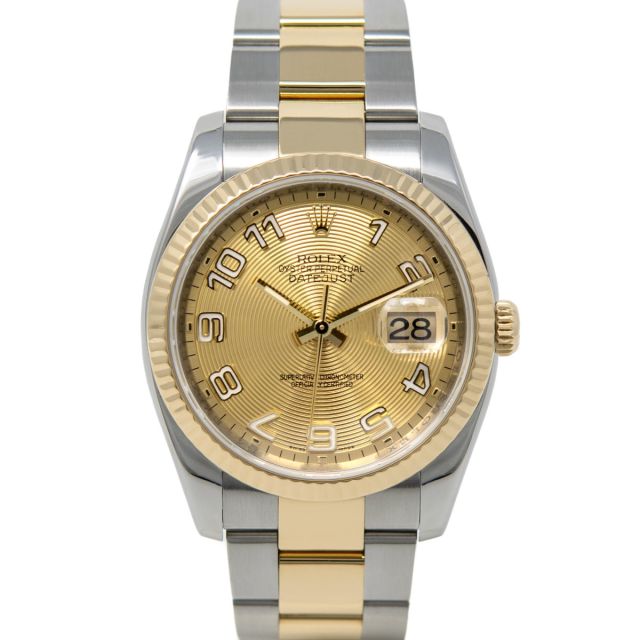Rolex Datejust 36 116233 Wristwatch - Black/Silver