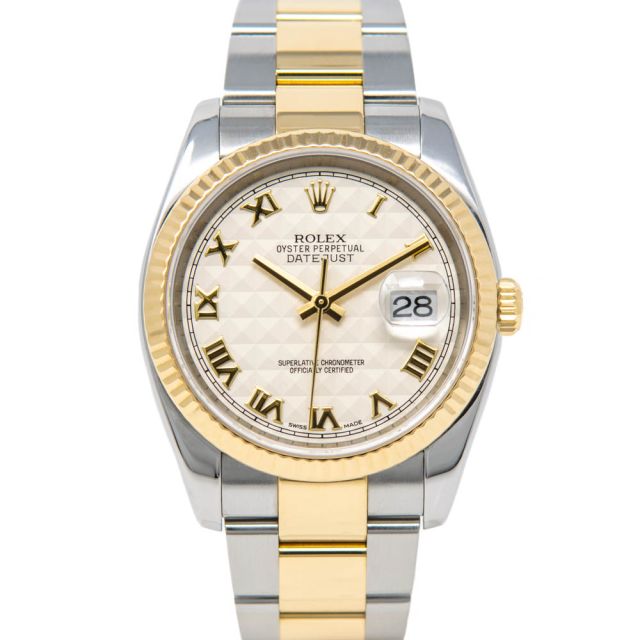 Rolex Day-Date 36 Ref. 18248 Bark Finish, 18kt YG, Black