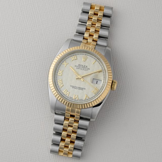 Buy Genuine Used Rolex Day-Date 36 18048 Watch - Ivory Dial