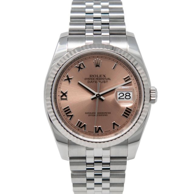 Buy Genuine Used Rolex Datejust 36 16234 Watch - Black Dial