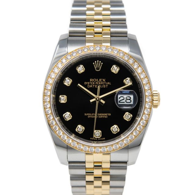 Rolex black face new arrivals with diamonds