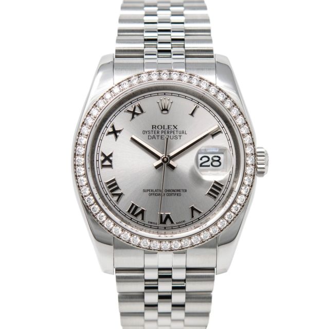 品質は非常に良い Used Genuine Buy Rolex Rhodium - Watch 116200 36 Datejust その他