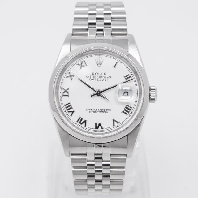 Buy Genuine Used Rolex Datejust 36 16200 Watch - Ivory