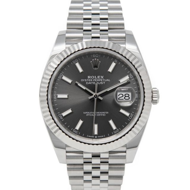 Rolex datejust dark rhodium dial shop