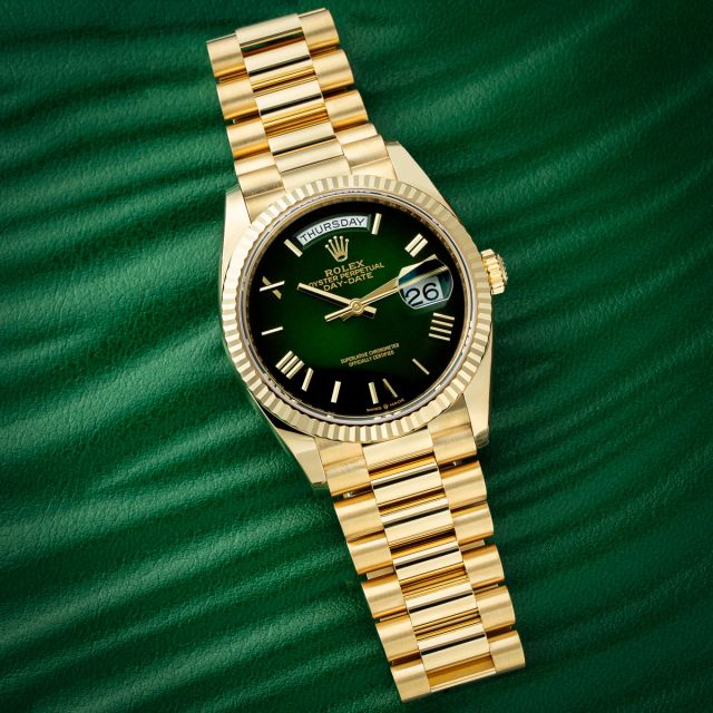 Buy Genuine Used Rolex Day-Date 36 18238 Watch - Champagne Dial | SKU 7105 Buy Genuine Used Rolex Day-Date 36 18238 Watch - Champagne Dial | SKU 7105