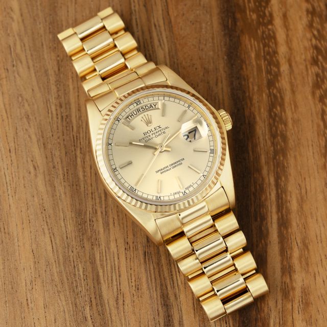 cal.3035 Gold Calendar Rolex Datejust 16263 16013 16233
