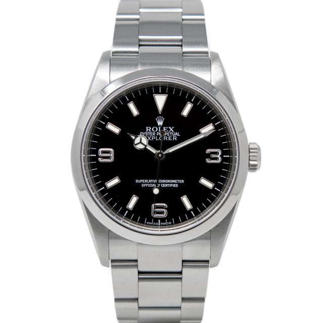 Rolex Explorer 114270, Stainless Steel, Black Dial, Oyster Bracelet