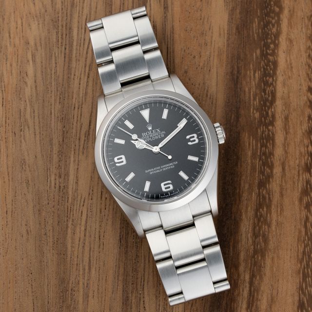 Rolex Explorer 114270, Stainless Steel, Black Dial, Oyster Bracelet