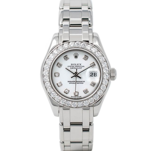 Buy Genuine Used Rolex Pearlmaster 29 80299 Watch - Black Dial | SKU 3867