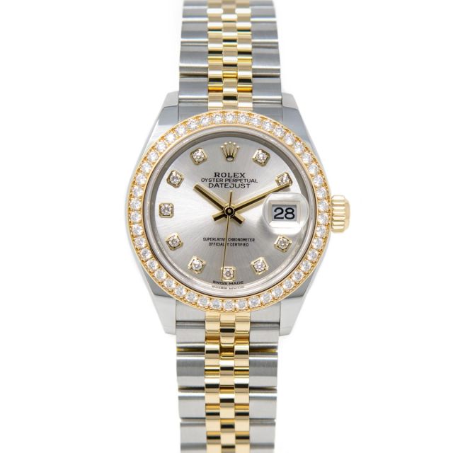 Buy Genuine Used Rolex Lady Datejust 26 69178 Watch Silver Dial
