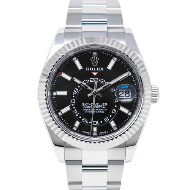 Rolex sky dweller grey dial sales