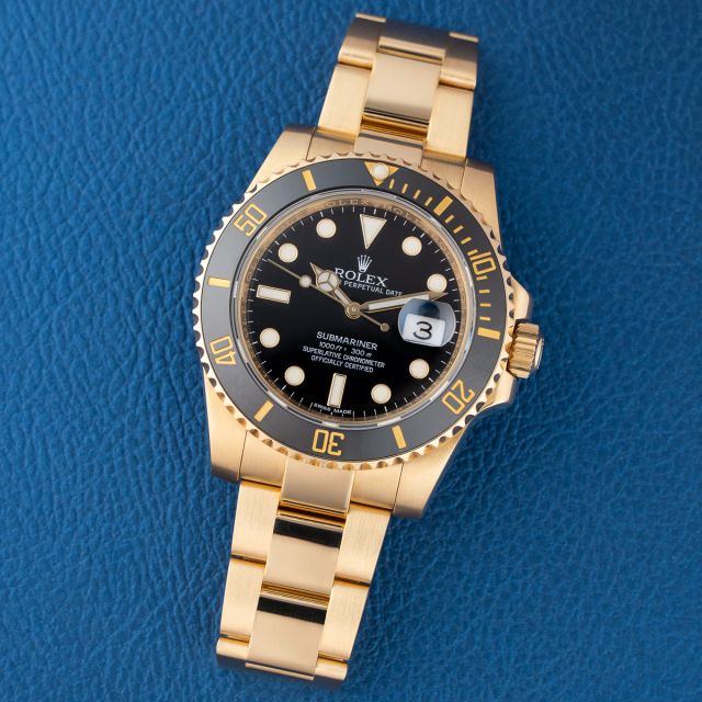 Rolex Submariner Date 116618LN Wristwatch, Black Dial, Oyster Bracelet